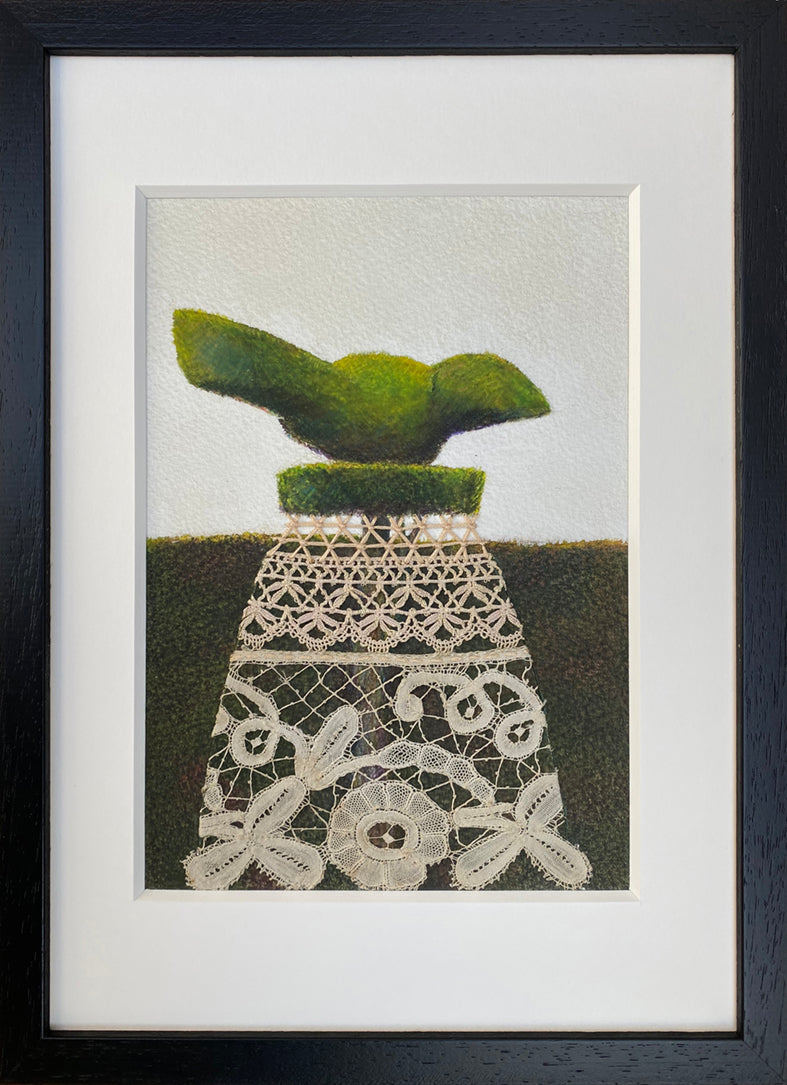 Birds in Skirts: 9 The White-Work Bird: