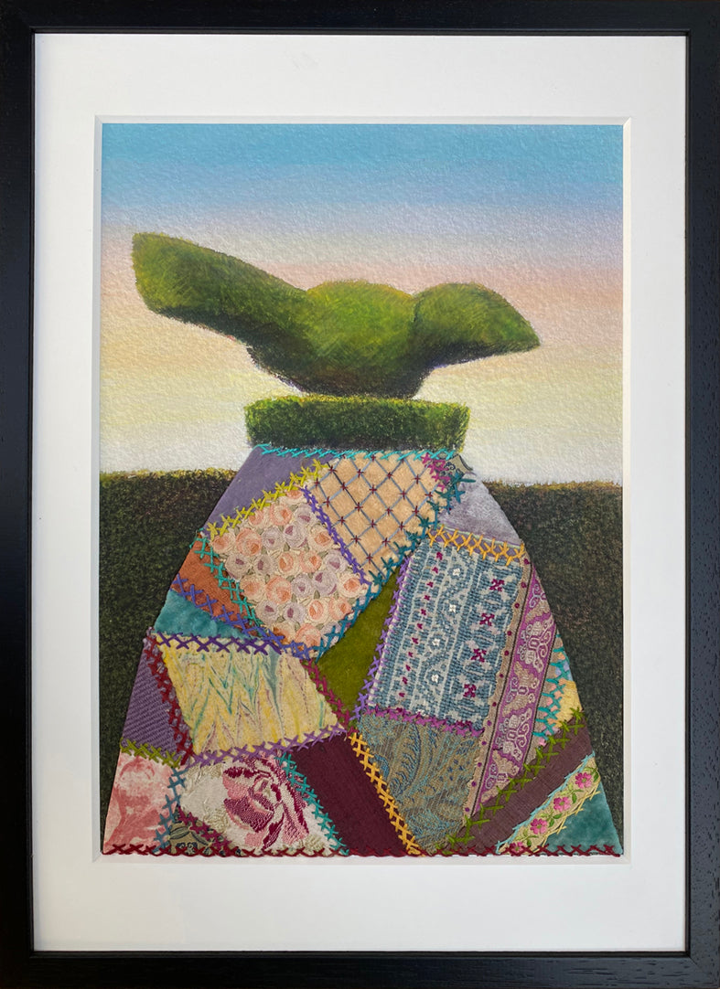 Birds in Skirts: 6 The Crazy Patchwork Cockerel