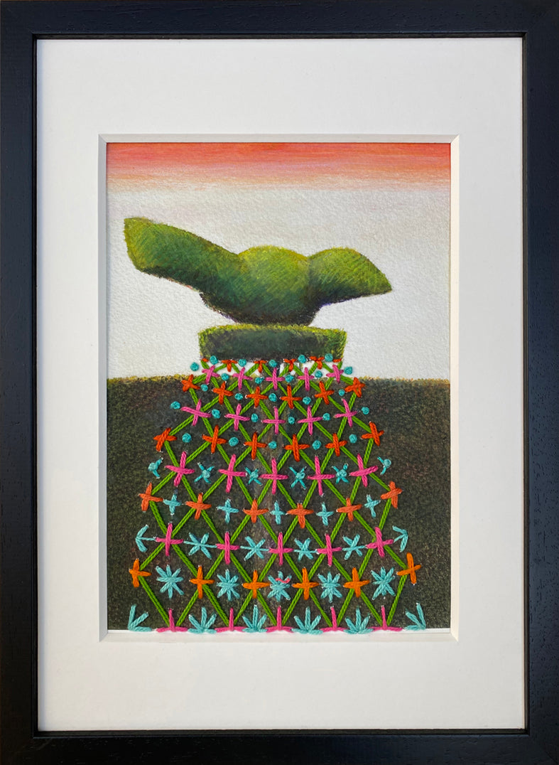 Birds in Skirts: 15 The Jacobean Bluebird