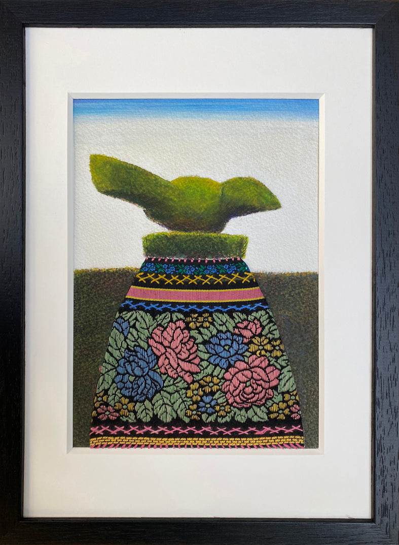 Birds In Skirts: 17 The Crazy Patchwork Pea Hen