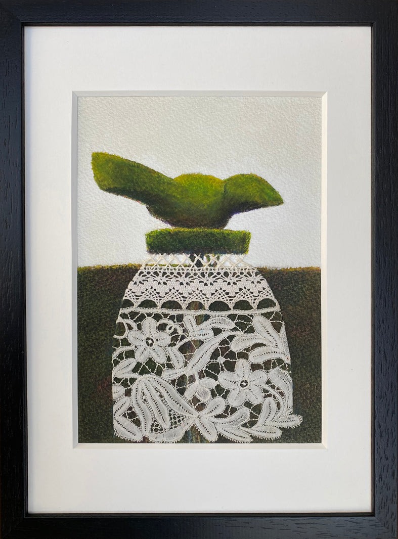 Birds in Skirts: 11 the Banded Picotee Peacock