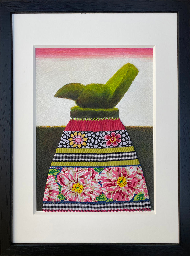 Birds in Skirts: 8 The Renaissance Ribbon Rooster