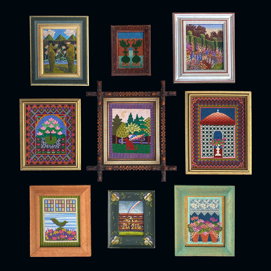 Book Drawn to Stitch: Gardens & Flowers