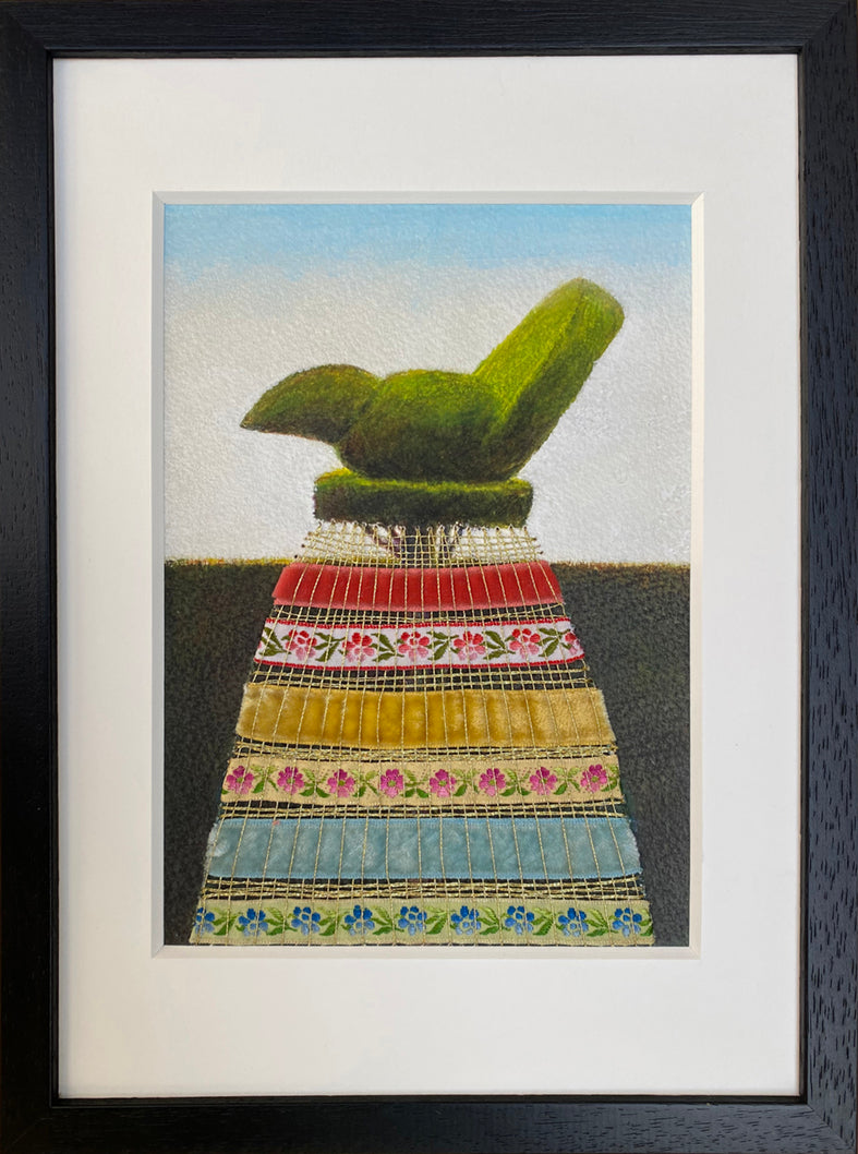 Birds in Skirts: 5 The Left Beribboned Bird