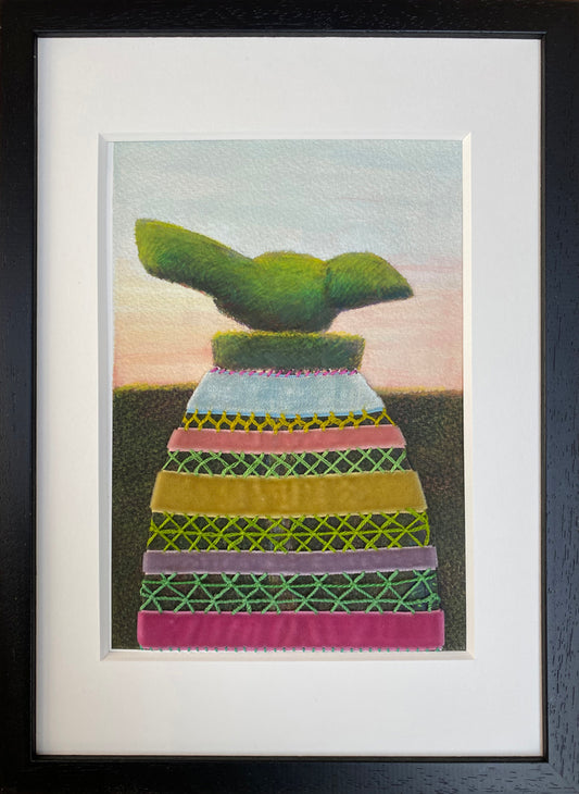 Birds in Skirts: 5 The Left Beribboned Bird