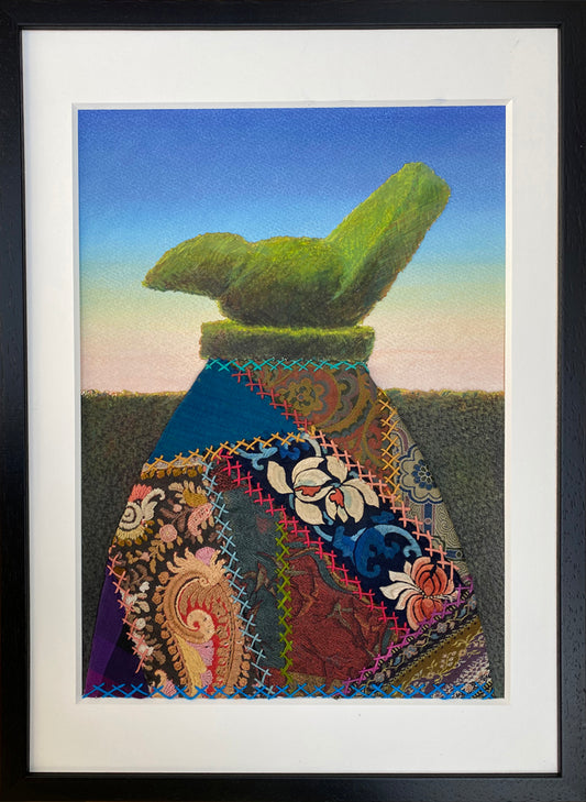 Birds in Skirts: 6 The Crazy Patchwork Cockerel