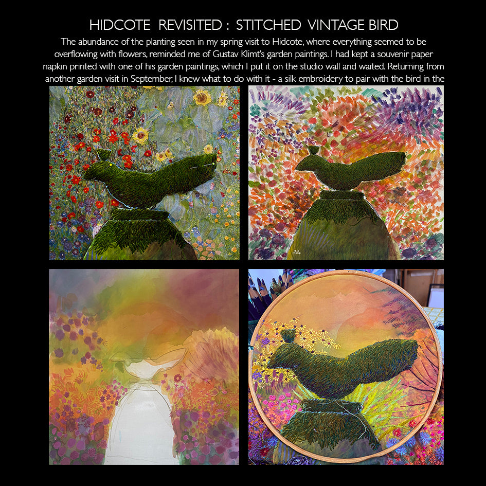 Book Drawn to Stitch: Gardens & Flowers