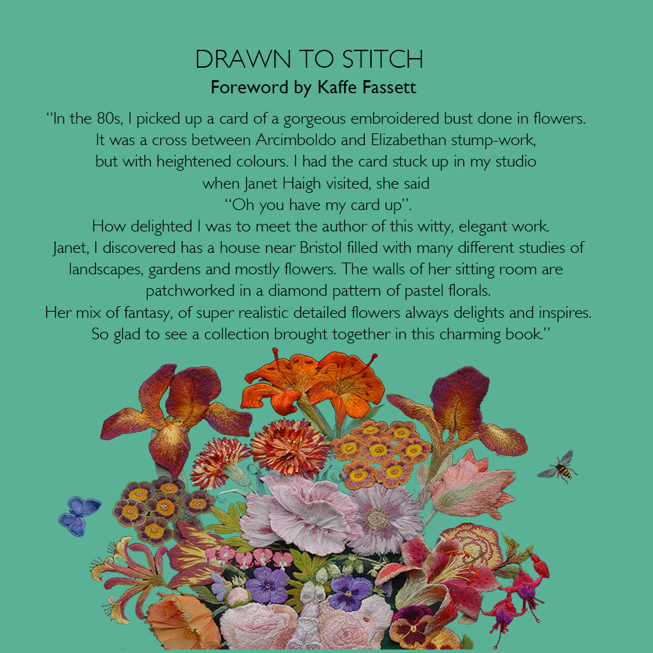 Book Drawn to Stitch: Gardens & Flowers